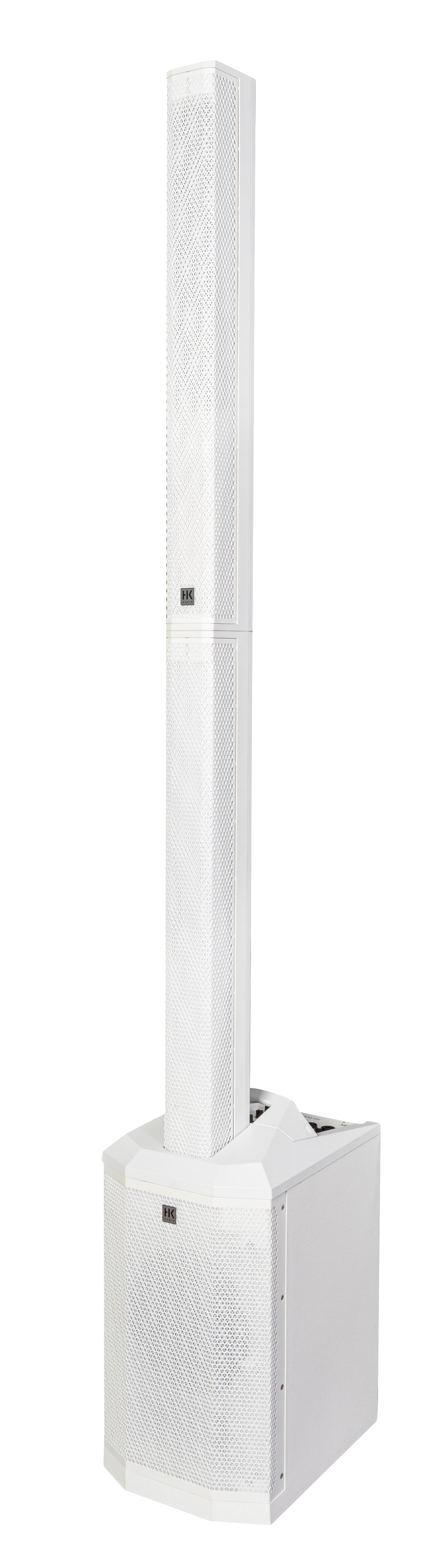 HK Audio POLAR 8 MK2 White Système PA colonne actif 1200W avec Bluetooth