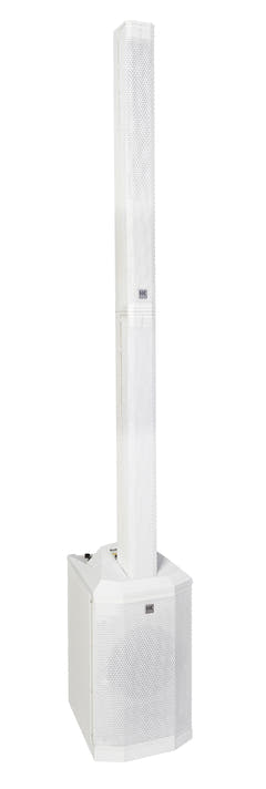 HK Audio POLAR 8 MK2 White Système PA colonne actif 1200W avec Bluetooth