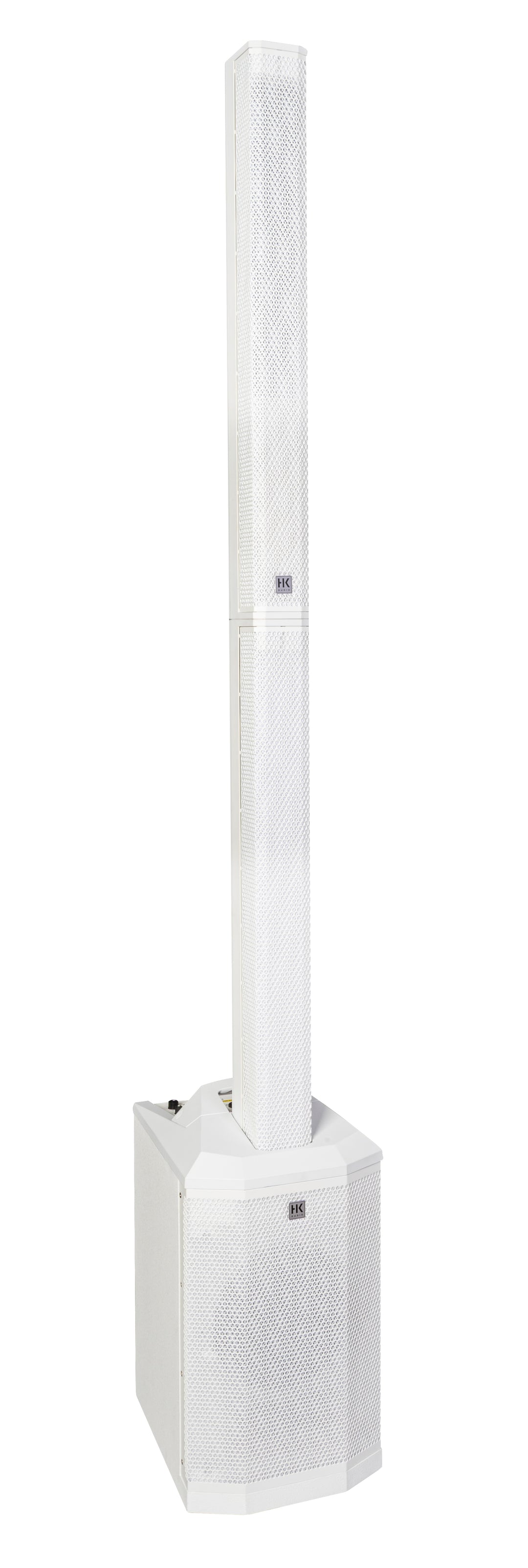 HK Audio POLAR 8 MK2 White Système PA colonne actif 1200W avec Bluetooth