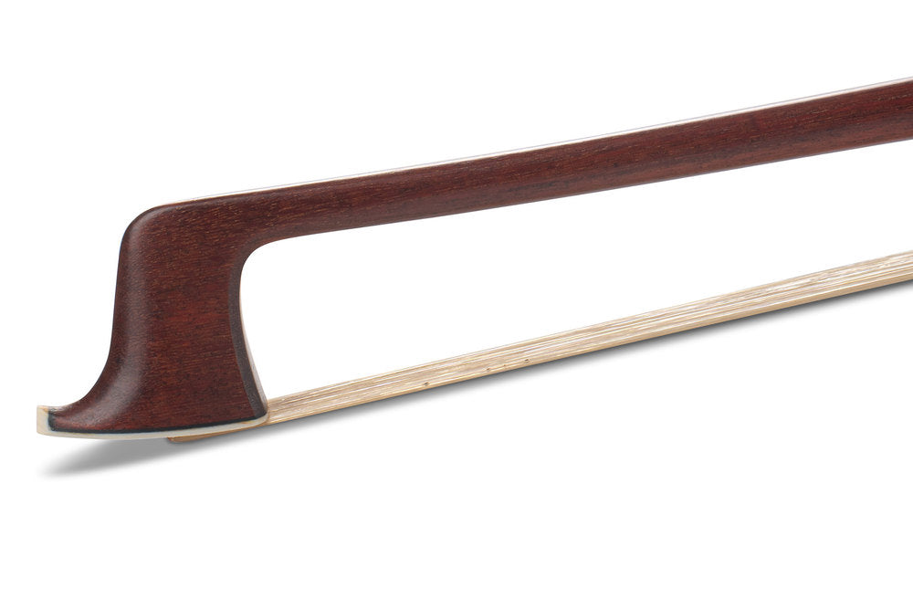 GEWA archet de violons W.R. Wild, baguette ronde en pernambouc, monté argent