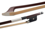 Archet de contrebasse GEWA 1/8, baguette octogonale en ipé, modèle français