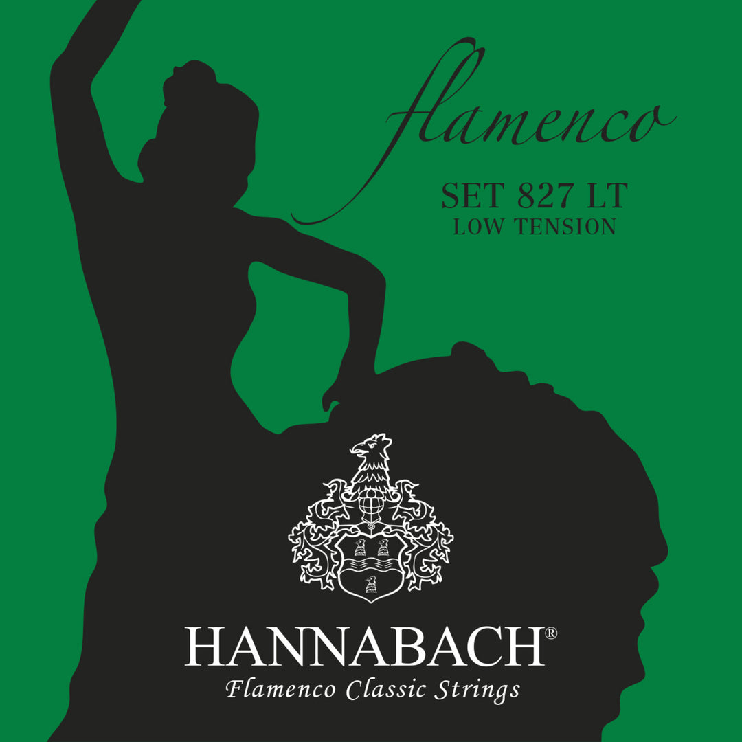 Hannabach Strings for classic Guitares Serie 827 Low Tension Flamenco - Set low (827LT)
