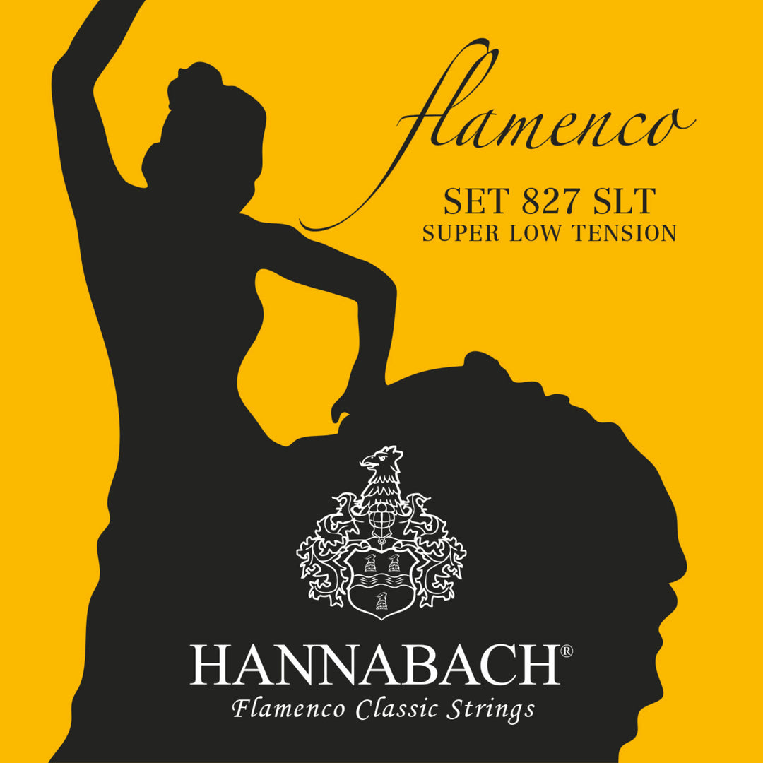 Hannabach Cordes pour Guitares classiques Serie 827 Super Low Tension Flamenco - Set super-low (827SLT)