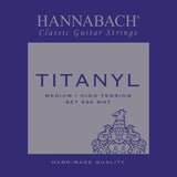 Hannabach Strings for classic guitar Serie 950 Medium/High Tension Titanyl - Set medium-high (950MHT)