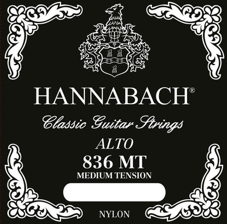 Hannabach 8362MT corde aiguë Fis/F#2 pour guitare alto