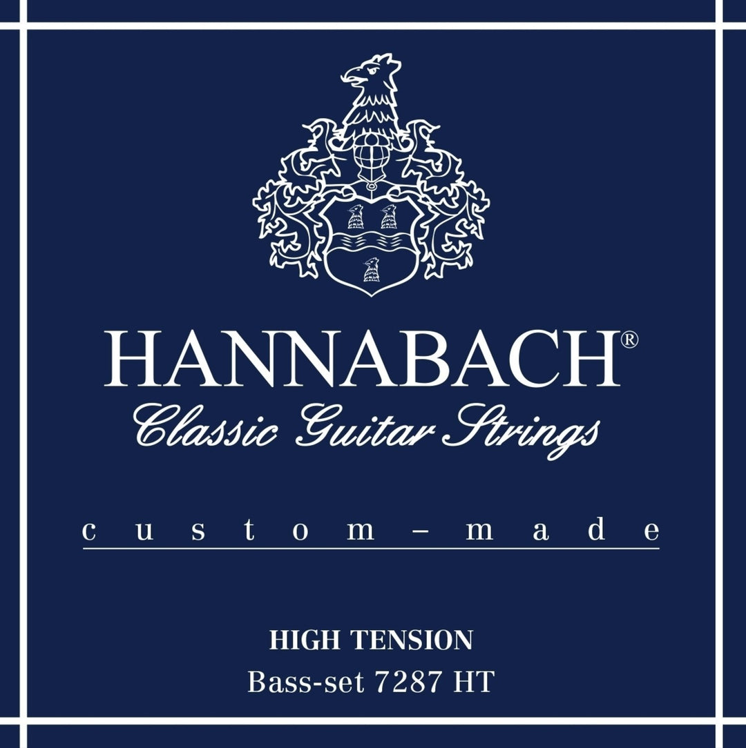 Hannabach Cordes pour Guitares classiques Series 728 High Tension Custom Made - 3er Bass aigu (7287HT)