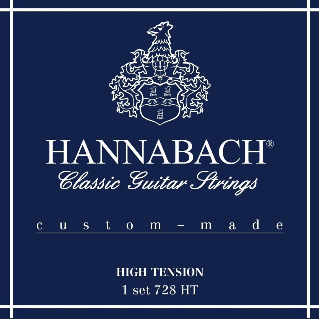 Hannabach Cordes pour guitare classique Series 728 High Tension Custom Made - Jeu haute tension (728HT)
