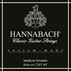 Cordes Hannabach pour guitare classique Series 728 Medium Tension Custom Made - 3er Bass medium (7287MT)