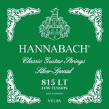 Hannabach Strings for classic guitar Serie 815 Low tension Silver special - Set low (815LT)