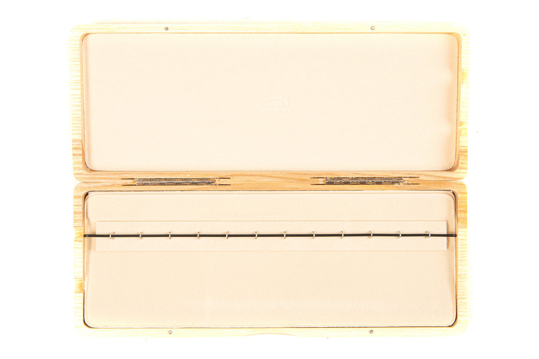 GEWA Anche case pour clarinette 12 anches - Finition laquée naturelle