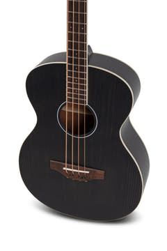 Applause Basse électro-acoustique Wood Classics AEB96-5E Jumbo Bass - Black matt (AEB96-5E)