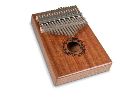 GEWA kalimbas à 17 lames en acajou, Leaves