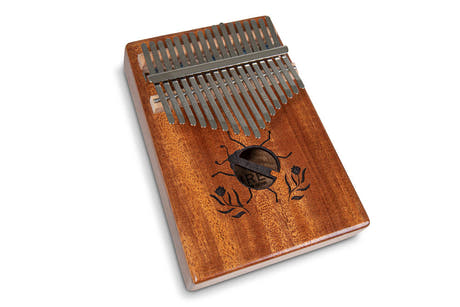 GEWA kalimbas à 17 lamelles en acajou, Beetle