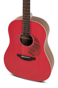 Applause Guitares acoustiques Jump Slope Shoulder Dreadnought - Lipstick (AAS-69-R)