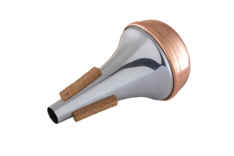 Tom Crown sourdine straight pour trompette, fond en cuivre