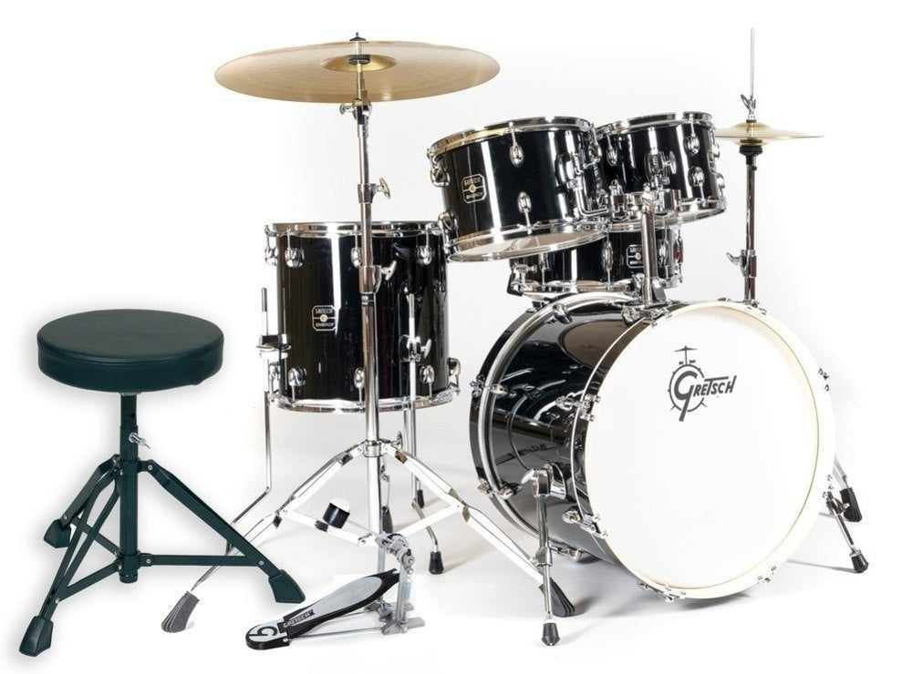 Gretsch Energy batterie 20", Black, avec Paiste 101 (2 cymbales)