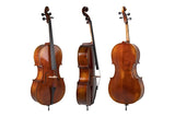 GEWA Cellos Allegro Antique - 4/4 (Set up with Wittner fine tuning tailpiece incl. bag, carbon bow, Larsen Aurora strings)