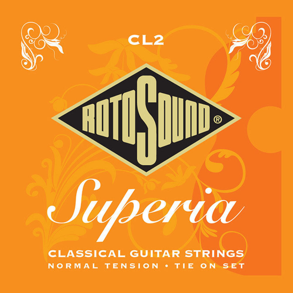 Jeu de cordes Rotosound Superia CL2 pour guitare classique, tension normale