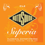 Jeu de cordes Rotosound Superia CL2 pour guitare classique, tension normale