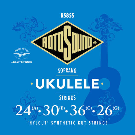 Rotosound RS85S Nylgut set de strings pour ukulélé soprano