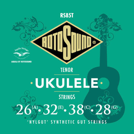 Rotosound RS85T Nylgut jeu de cordes pour ukulélé ténor