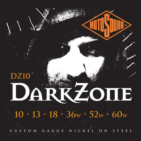 Cordes de guitare électrique Rotosound Darkzone DZ10 10-60