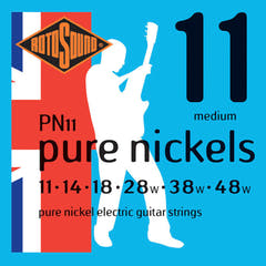 Rotosound Pure Nickels PN11 cordes de guitare électrique 11-48