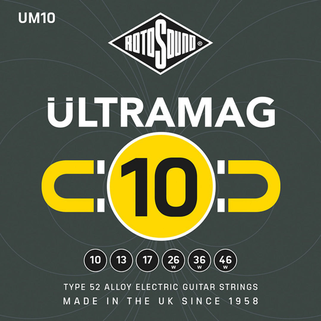 Rotosound cordes pour guitare électrique Ultramag - Set Regular 10-46 (UM10)