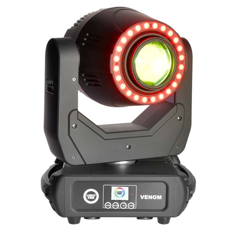 LIGHT4ME VENOM SPOT RING 200W moving head LED scenebelysning