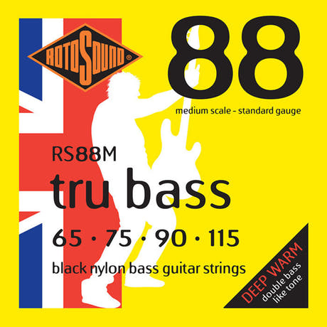 Rotosound E-Bass Strings Tru Bass 88 - Set 4-string Extra Long // Extra long scale length (33.5"/850mm to 36"/915mm) (RS88EL)