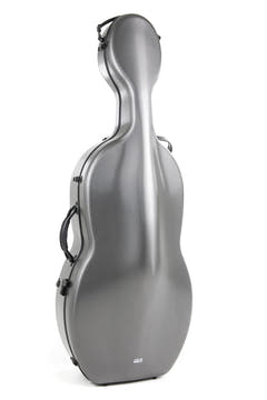 GEWA Polycarbonate 4.6 étui de violoncelle 4/4, gris, Rolly