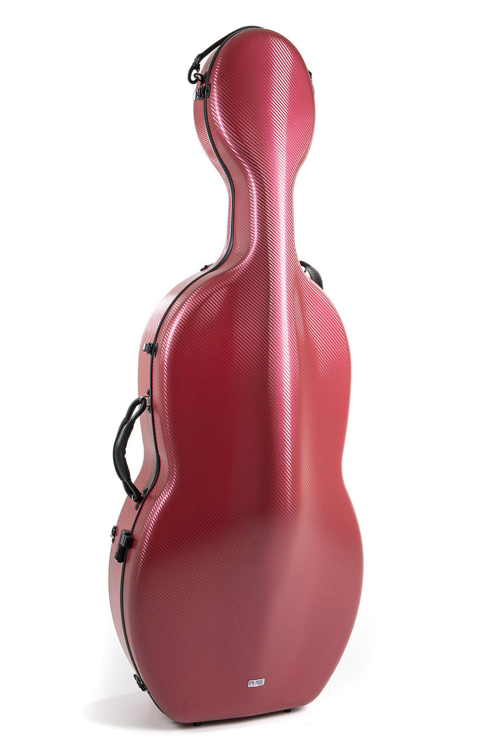 Étui de violoncelle GEWA Polycarbonate 4.6 4/4, rouge, Rolly