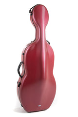 Étui de violoncelle GEWA Polycarbonate 4.6 4/4, rouge, Rolly