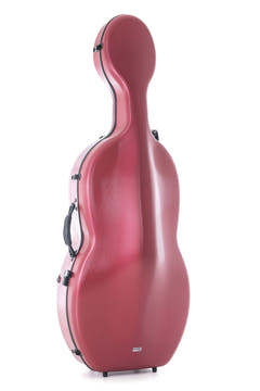 GEWA Polycarbonate 4.6 étui de violoncelle 4/4, rouge