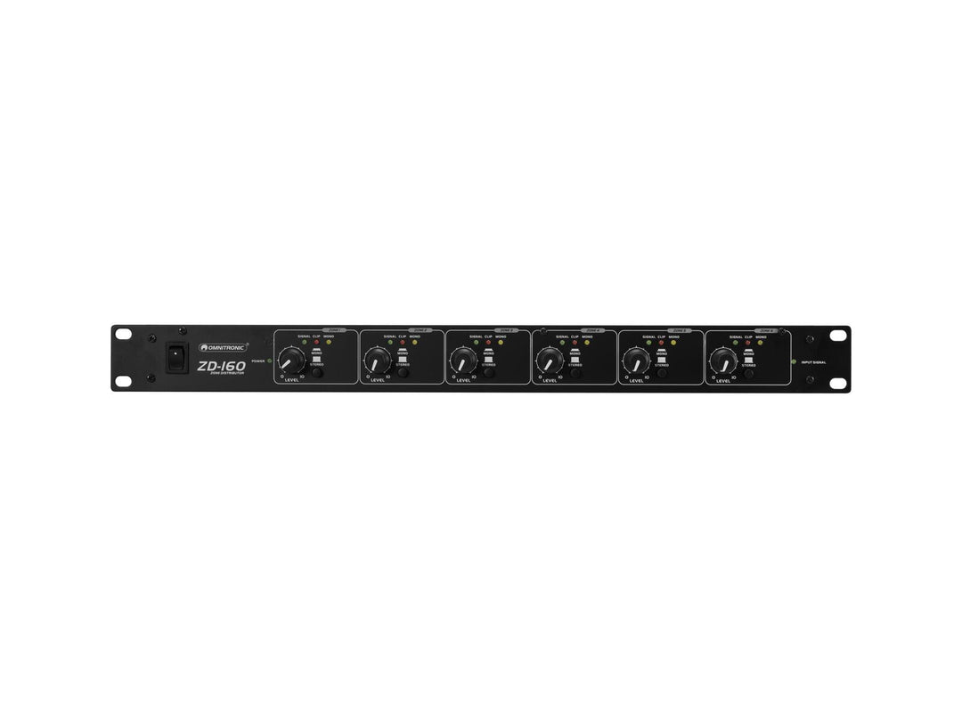 OMNITRONIC ZD-160B Distributeur de zones
