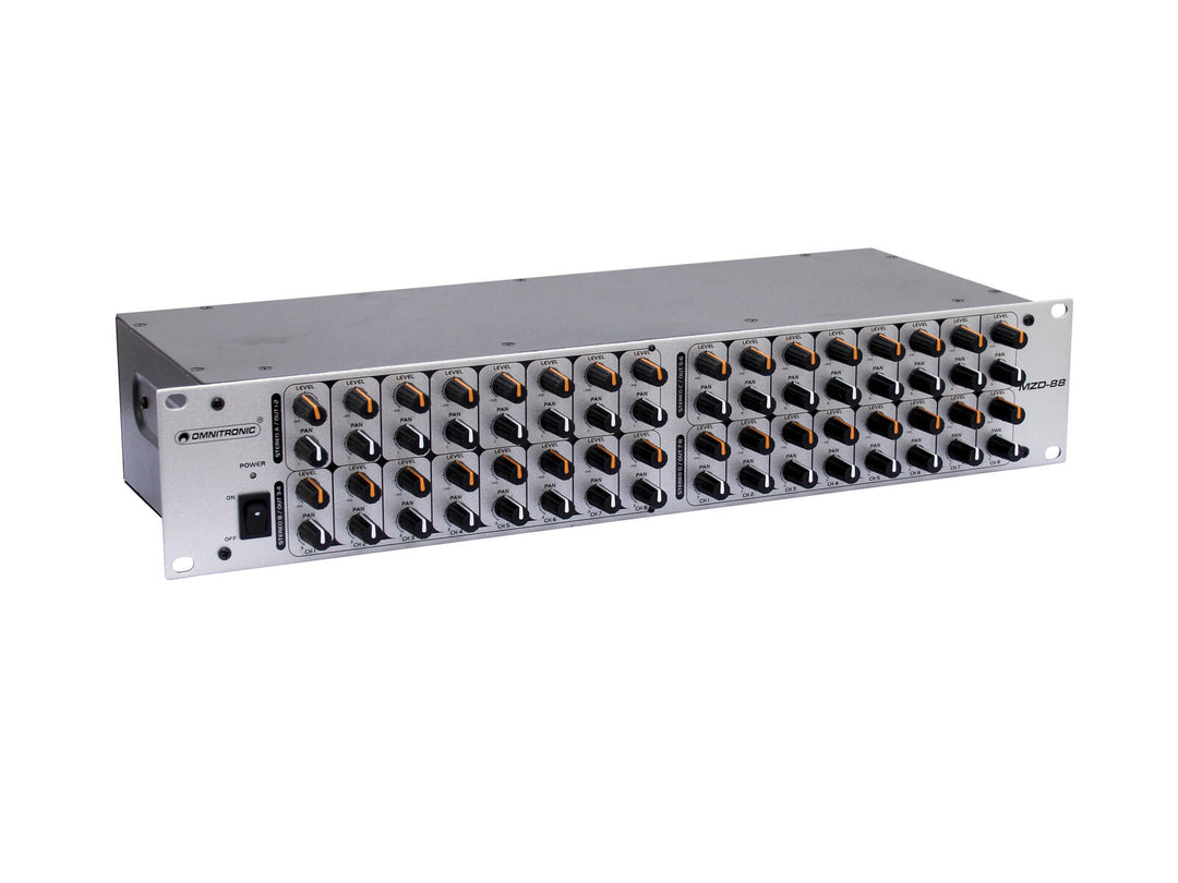 OMNITRONIC MZD-88 Distributeur matriciel de zones