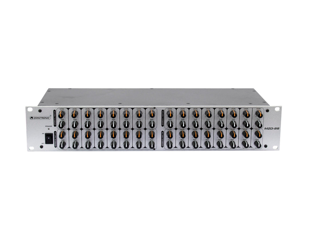 OMNITRONIC MZD-88 Distributeur matriciel de zones
