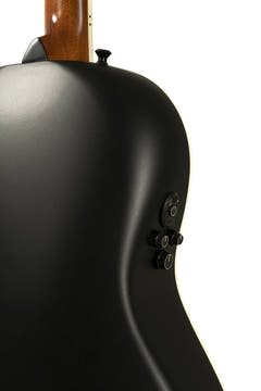 Guitare électro-acoustique Ovation Pro Series Ultra Mid-Depth Non-Cutaway - Silver Shadow (1516SSM-G)
