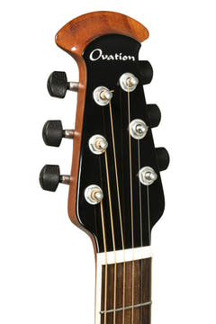 Guitare électro-acoustique Ovation Pro Series Ultra Mid-Depth Non-Cutaway - Silver Shadow (1516SSM-G)