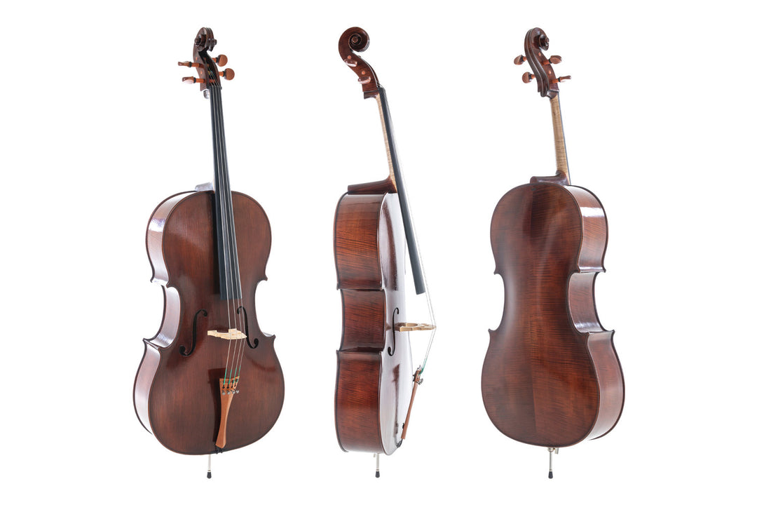 GEWA violoncelle de concert Meister Rubner - 4/4 (dark rouge)
