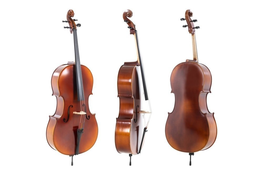 GEWA Allegro violoncelle 4/4, réglé avec housse