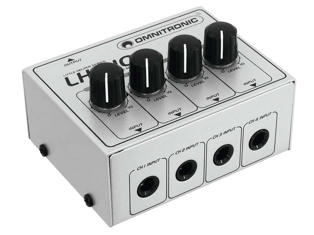 Omnitronic LH-010 - Mixer Passif 4-canaux