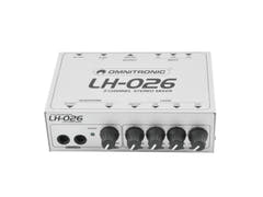 OMNITRONIC LH-026 mixeur stéréo à 3 canaux