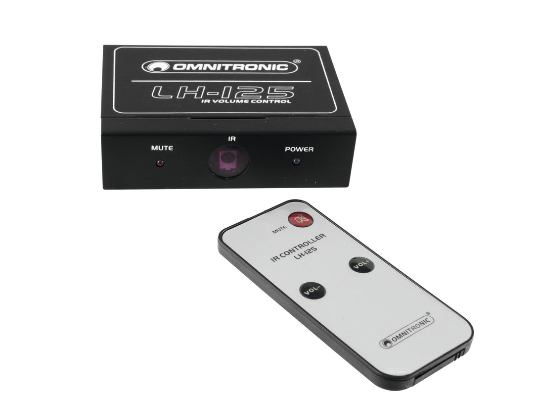 Contrôleur de volume IR OMNITRONIC LH-125