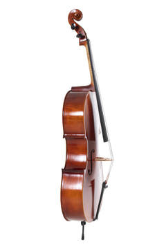 GEWA Ideale violoncelle 4/4, monté avec archet en massaranduba et housse