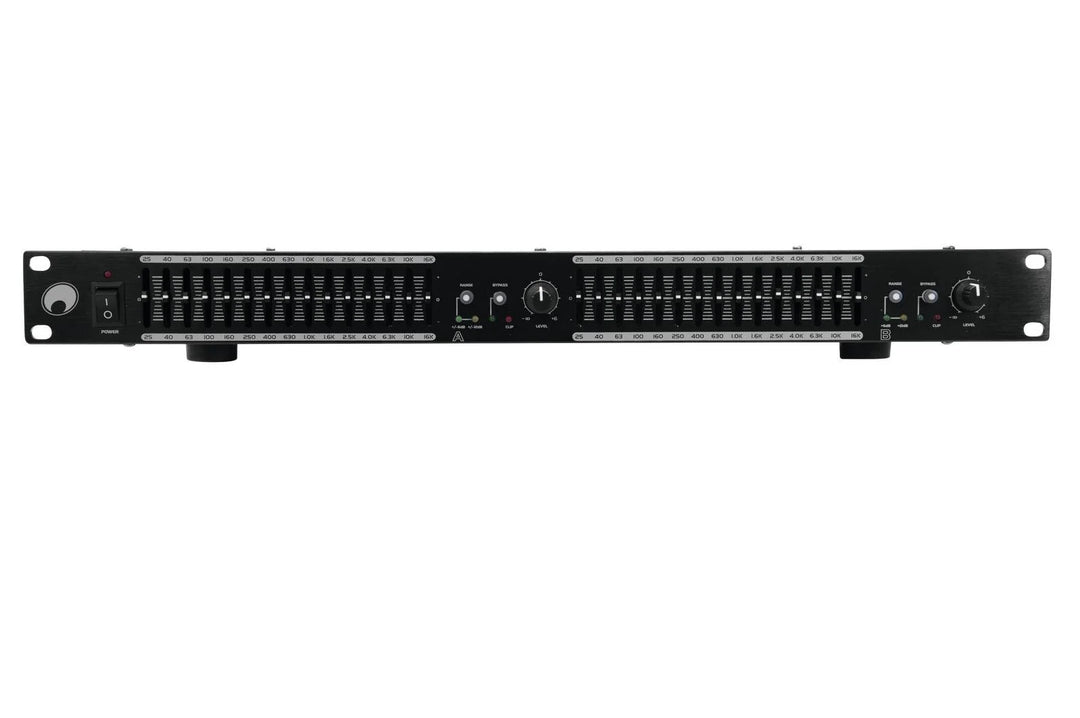Omnitronic GEQ-2150 2x 15 Bandes Égaliseur Graphique