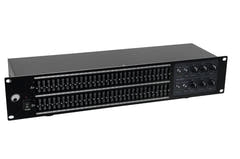 OMNITRONIC GEQ-2310 Égaliseur 2x31 bandes