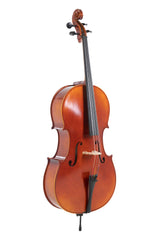 GEWA Ideale violoncelle 4/4, monté avec archet en massaranduba et housse