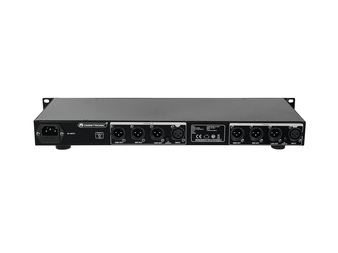 OMNITRONIC XO-300 Filtre actif