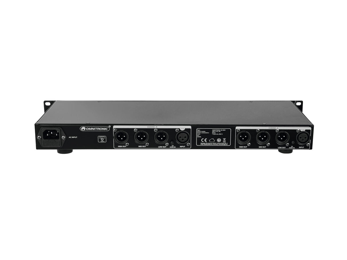 OMNITRONIC XO-300 Active Crossover